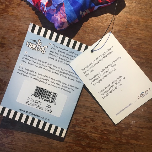 Dolfin Uglies “Liberty” bikini top, new - Picture 6 of 6